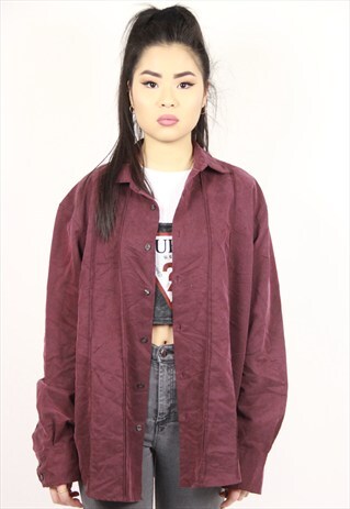 VINTAGE MAROON SHIRT