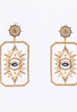 Noor Evil eye earrings 