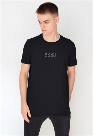 BLACK DOMINO T-SHIRT