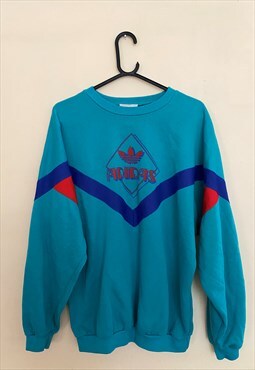 RARE Vintage 80'S Adidas Sweatshirt. Sweater.