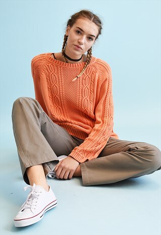 Y2K RETRO NORMCORE KNIT JUMPER