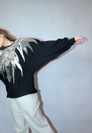 VINTAGE 80S PARTY JUMPER