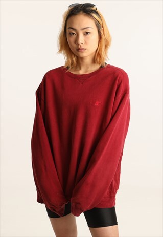 VINTAGE STARTER EMBROIDERED LOGO SWEATSHIRT