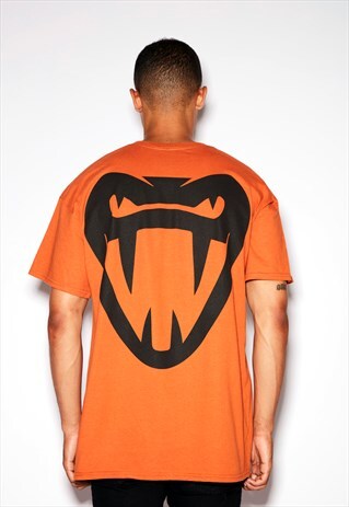 FANG TEXAS OVERSIZED ORANGE TEE