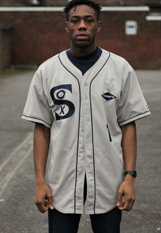 RETRO // OVERSIZED// AMERICAN BASEBALL // TOP