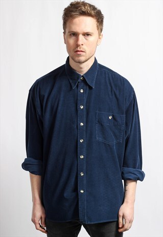 VINTAGE OVERSIZED CORDUROY SHIRT