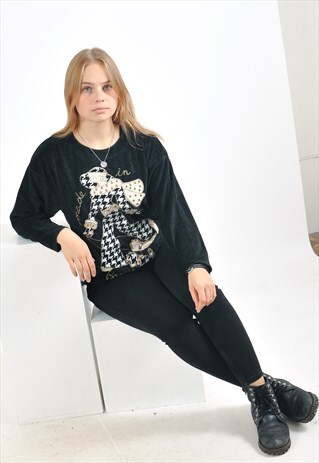VINTAGE 90'S VELVET TOP
