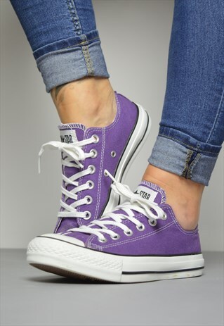 VINTAGE 90S CONVERSE PURPLE OX SHOES GRUNGE RETRO FESTIVAL