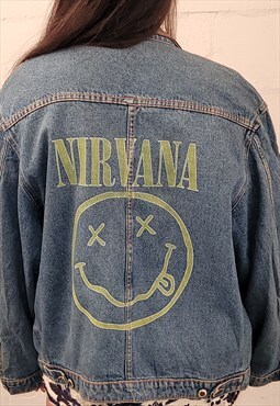 Nirvana customised vintage 80's 90's trucker denim 