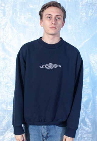 VINTAGE UMBRO NAVY SWEATSHIRT