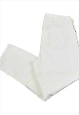 Vintage Lee Jeans Mid Rise White W34 L27