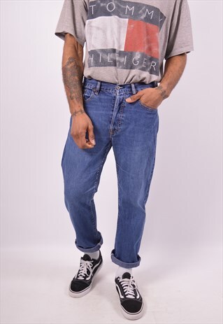 VINTAGE DIESEL STRAIGHT JEANS BLUE