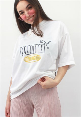 80'S RARE RETRO WHITE BASEBALL T-SHIRT