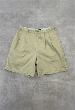 Tommy Hilfiger Shorts Beige Chino Shorts with Logo