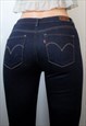Dark Blue Levi Jeans 
