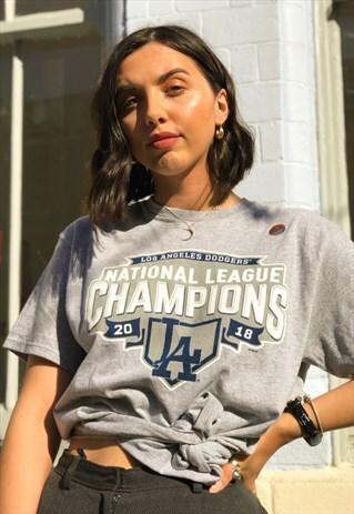 VINTAGE GREY USA T-SHIRT