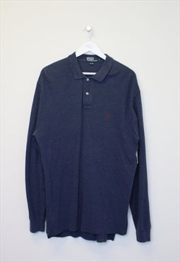 Vintage Polo Ralph Lauren shirt in blue. Best fits L