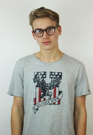 HILFIGER DENIM T-SHIRT, EXTRA LARGE