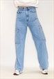 UTILITY CARGO SIDE POCKED HIGH RISE LEVI JEANS
