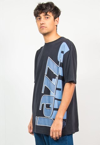 90'S T-SHIRT UTAH JAZZ NBA BASKETBALL