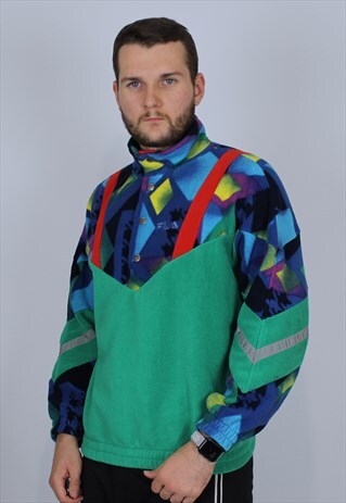FILA FLEECE VINTAGE RARE JACKET RARE