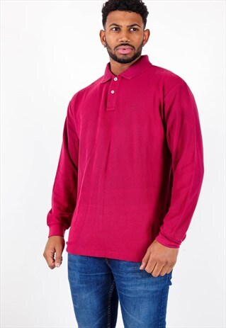 VINTAGE FILA POLO LONGSLEEVE T-SHIRT AWT30