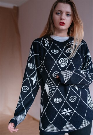 VINTAGE 80S OVERSIZED JUMPER