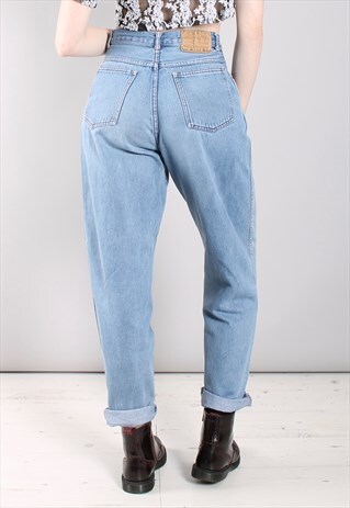 VINTAGE 90S BLUE HIGH WAISTED MOM JEANS