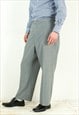 HIGGINS SLACKS DRESS PANTS ADJUSTABLE W36- W42 SUIT TROUSERS