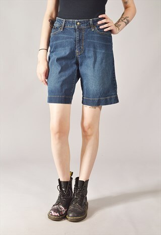 VINTAGE LEVI'S SIGNATURE DENIM SHORTS DARK BLUE