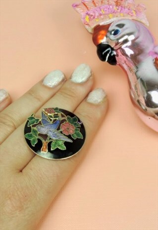 VINTAGE BIRD BROOCH