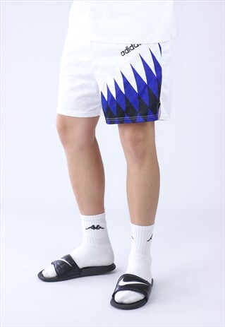 VINTAGE MENS ADIDAS PERFOMANCE TRACK LOGO SHORTS