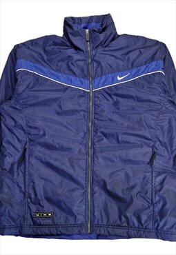 Men's 90's Nike Sports Jacket in Blue Size XL