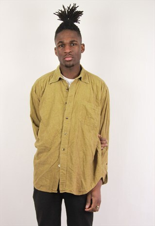 VINTAGE CORD CHECK SHIRT