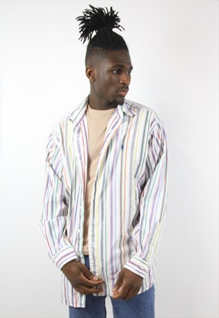 VINTAGE POLO RALPH LAUREN STRIPED SHIRT