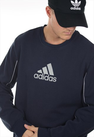 VINTAGE ADIDAS BIG LOGO SWEATSHIRT JUMPER