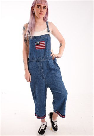 VINTAGE JEANS DUNGAREE NTR81
