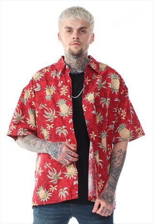 VINTAGE PIERRE CARDIN HAWAIIAN 90S SHIRT