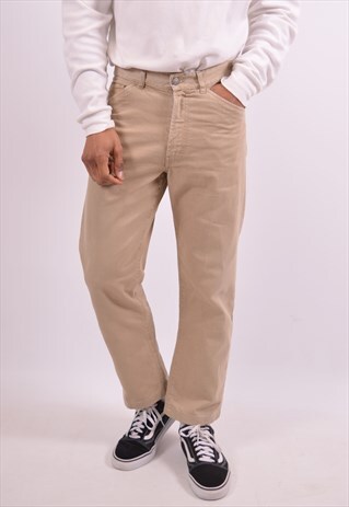 VINTAGE VERSACE TROUSERS KHAKI