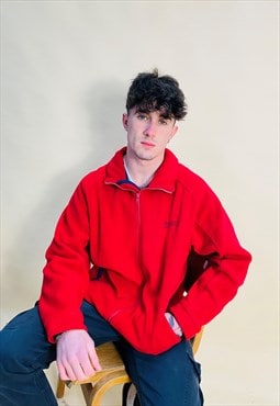 Vintage Size L Regatta Fleece Jacket In Red