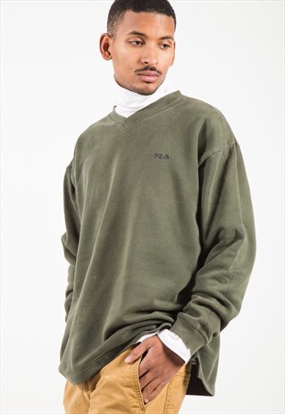 VINTAGE 80S FILA SWEATSHIRT / S0716