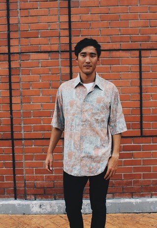 PREMIUM VINTAGE FLORAL SHIRT HIGHER024