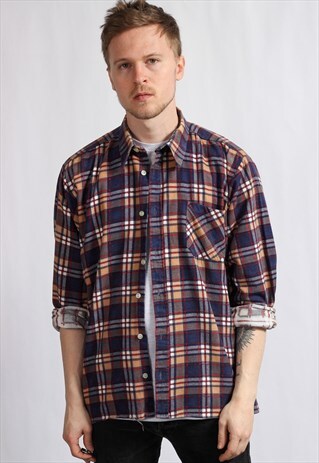 VINTAGE SKATER FLANNEL SHIRT