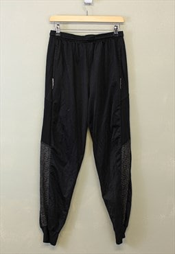 Vintage Y2K Joggers Black Loungewear With Pockets 
