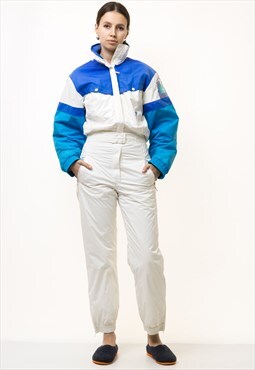 Overall Blue Ski Suit S Womens Ski Suit Womens 4820