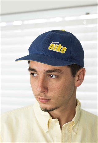 VINTAGE NIKE CAP HAT LOGO 90S X 3.5