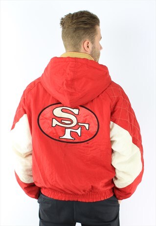 STARTER SAN FRANCISCO 49ERS VINTAGE SPORTS JACKET
