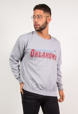 USA COLLEGE SWEATSHIRT OKLAHOMA SOONERS