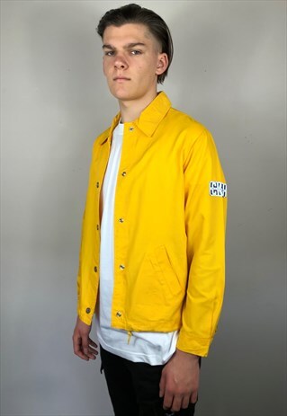 calvin klein yellow jacket