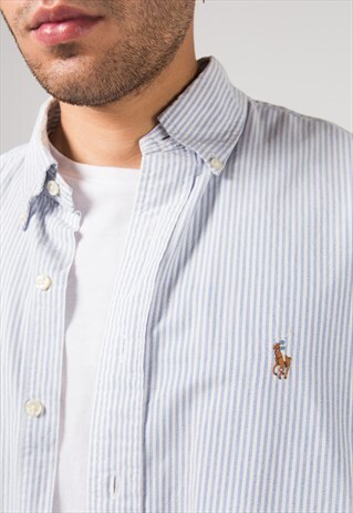 VINTAGE 80S POLO RALPH LAUREN SHIRT / 0081 / 403